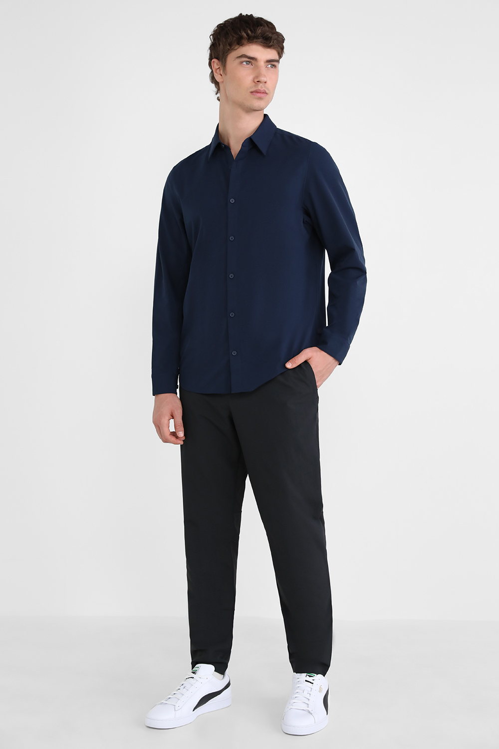 New Venture Classic-Fit Long-Sleeve Shirt